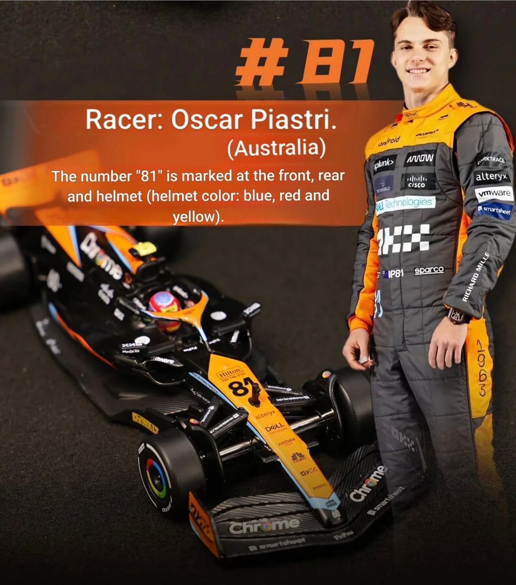 McLaren F1 Australia Australian racing car Scale 1:43 KAAYU WORLD