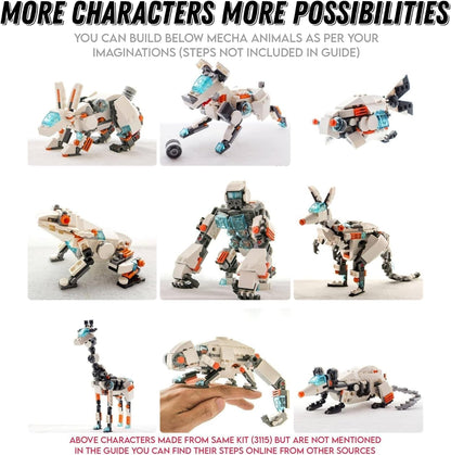 Architect Series 3 in 1-Fighter Plane, 3115 Car & Robot Toy, Brick Building Block for Kids - 237+ Pcs