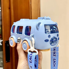 Kids Leakproof Tritan Water Bottle with Straw & Stickers – 500 ml