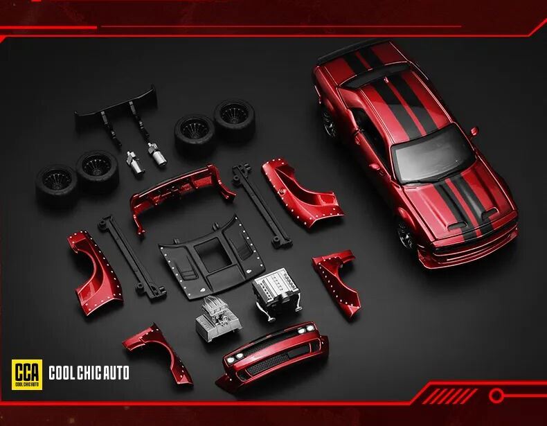 Dodge Challenger Modified car-Shell Scale 1:32 KAAYU WORLD