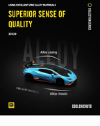 LAMBORGHINI HURACAN STO DieCast Metal Car of CCA Scale 1:64 (Premium Display Box) KAAYU WORLD