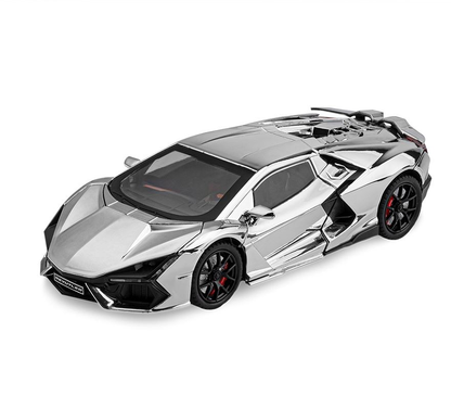 1/24 Lamborghini Revuelto Super Sport SPRAY Toy Car For Kid Sound and Light Die-cast Metal Pullback Car