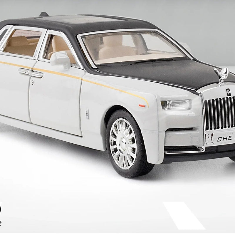 1:32 ROLLS ROYCE Phantom Super Sport Toy Car For Kid Sound and Light Die-cast Metal Pullback Car My Store