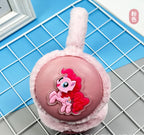 Unicorn Fluffy Ear Muffs Warmer For Kids With Light KAAYU WORLD