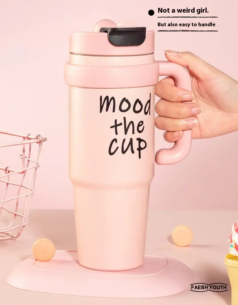 800ML Double Wall Metal Tumbler, Hot and Cold Stainless Steel Vacuum Mug KAAYU WORLD