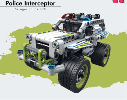 Tech Bricks Police Interceptor Building Block 170 Pcs
