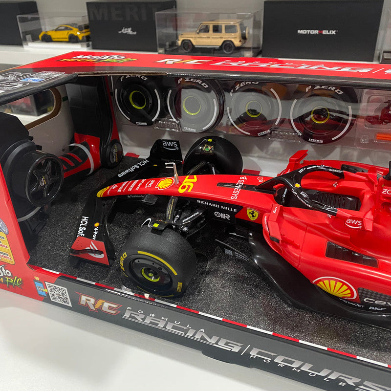 Ferrari SF23 F1 RC Car Charles LeClerc No.16 Scale 1:10 KAAYU WORLD