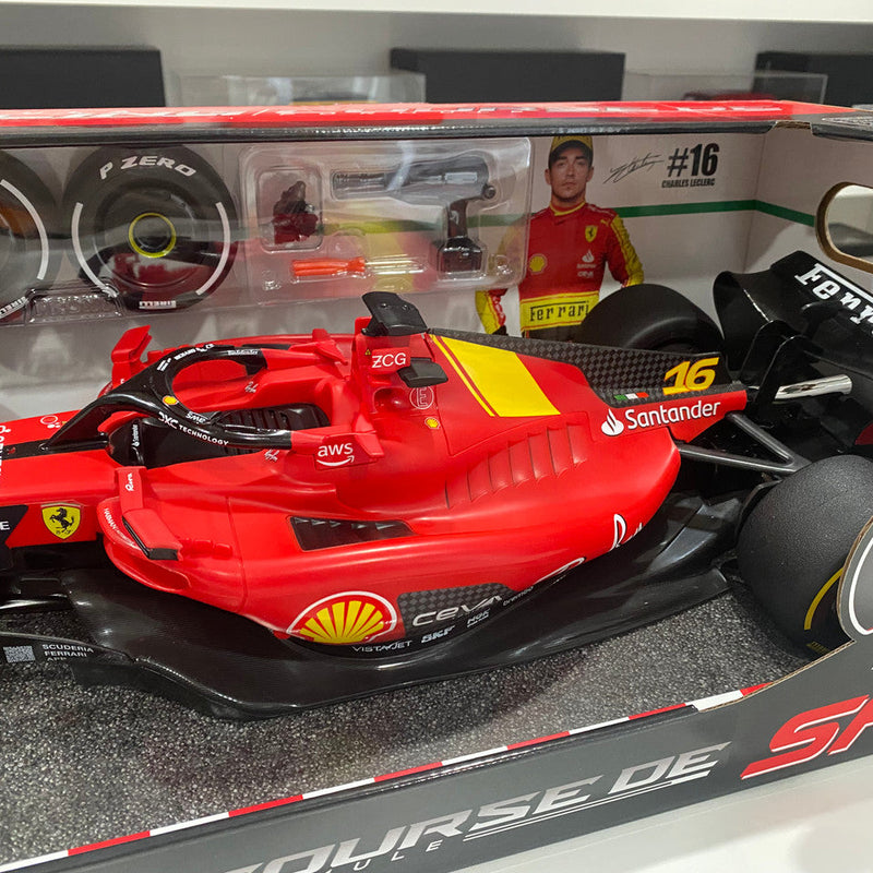 Ferrari SF23 F1 RC Car Charles LeClerc No.16 Scale 1:10 KAAYU WORLD