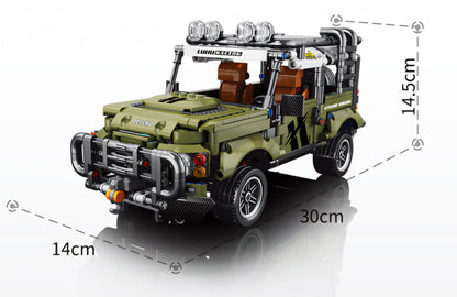 1:14 Technic Land Rover Defender Off Road 4x4 Car, Collectible Model, Advanced Building Set