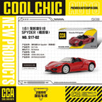 PORSCHE 918 SPYDER DieCast Metal Car of CCA Scale 1:64 KAAYU WORLD