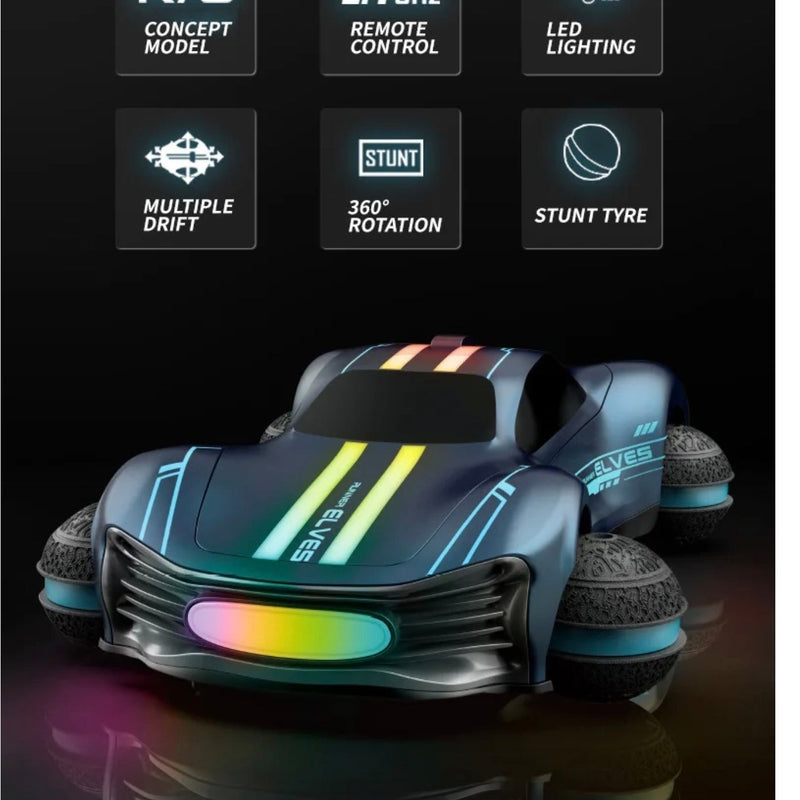 CRAZON RC 360° Drift Car Stunt Car Round Wheel Concept Car KAAYU WORLD