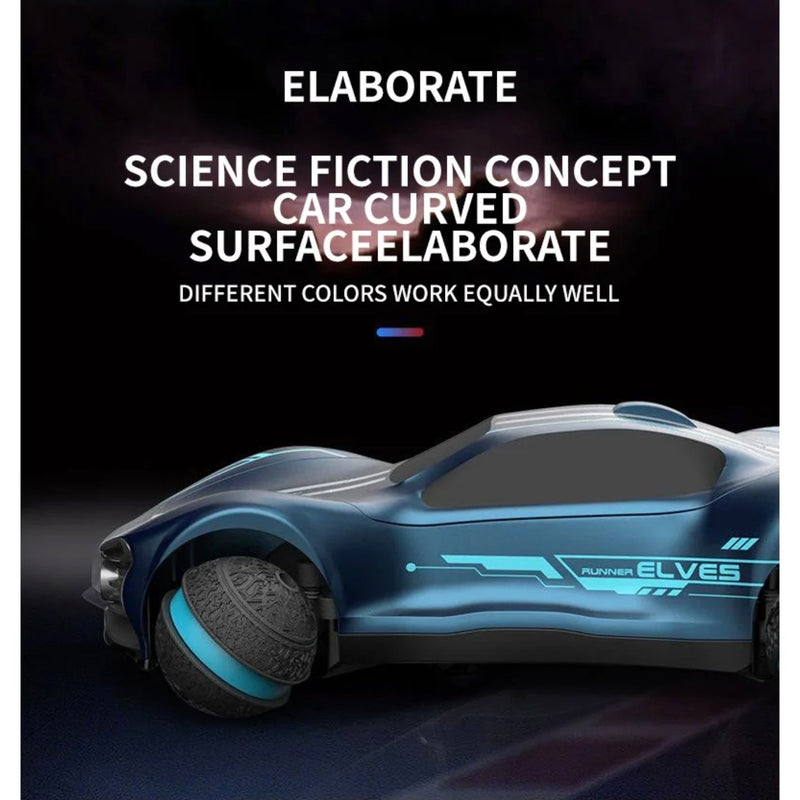 CRAZON RC 360° Drift Car Stunt Car Round Wheel Concept Car KAAYU WORLD