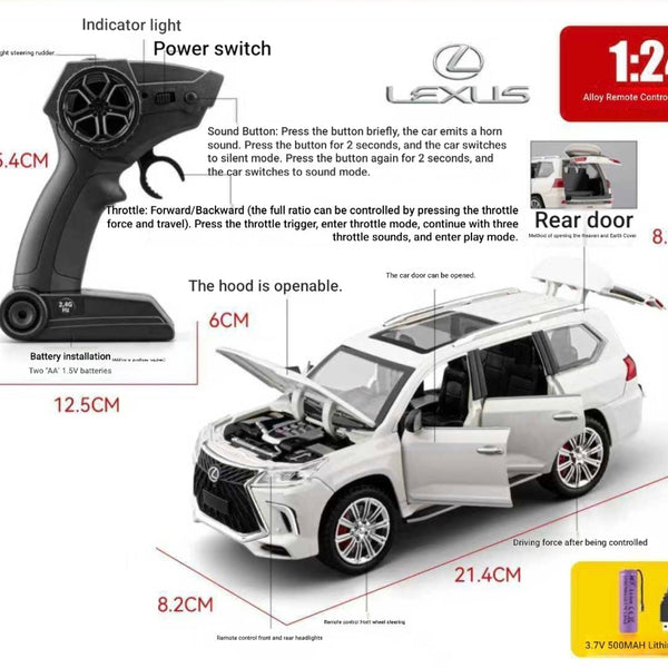 LEXUS Remote Controlled Scale 1:24 KAAYU WORLD
