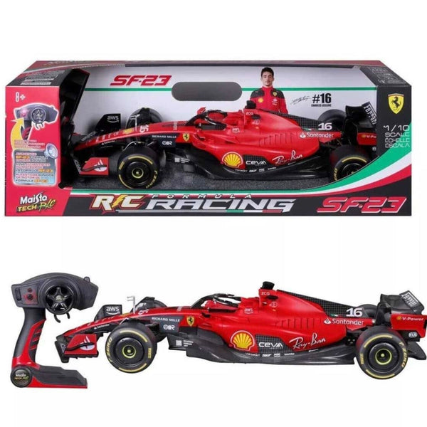 Ferrari SF23 F1 RC Car Charles LeClerc No.16 Scale 1:10 KAAYU WORLD