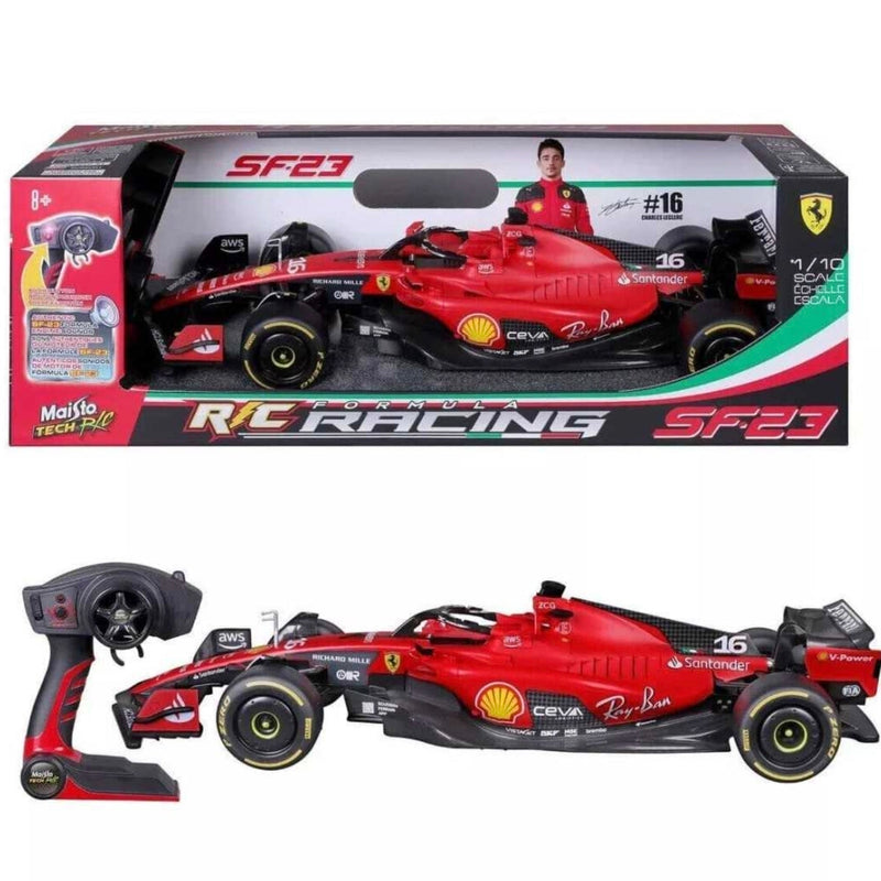 Ferrari SF23 F1 RC Car Charles LeClerc No.16 Scale 1:10 KAAYU WORLD