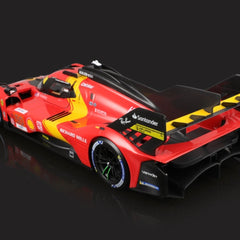 Bburago Ferrari Deluxe 499P 2023 #51 Victory of Le Mans -1:18 KAAYU WORLD