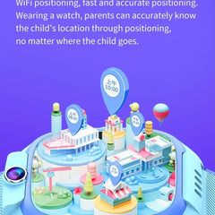 Kids Smartwatch SIMCall Location Track Child Safety