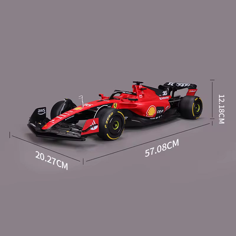 Ferrari SF23 F1 RC Car Charles LeClerc No.16 Scale 1:10 KAAYU WORLD