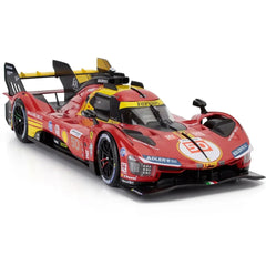 Bburago Ferrari Deluxe 499P 2023 #51 Victory of Le Mans -1:18 KAAYU WORLD