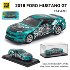 Ford Mustang 2018 GT WASA DieCast Metal Car of CCA Scale 1:64 (Premium Display Box) (Copy) KAAYU WORLD