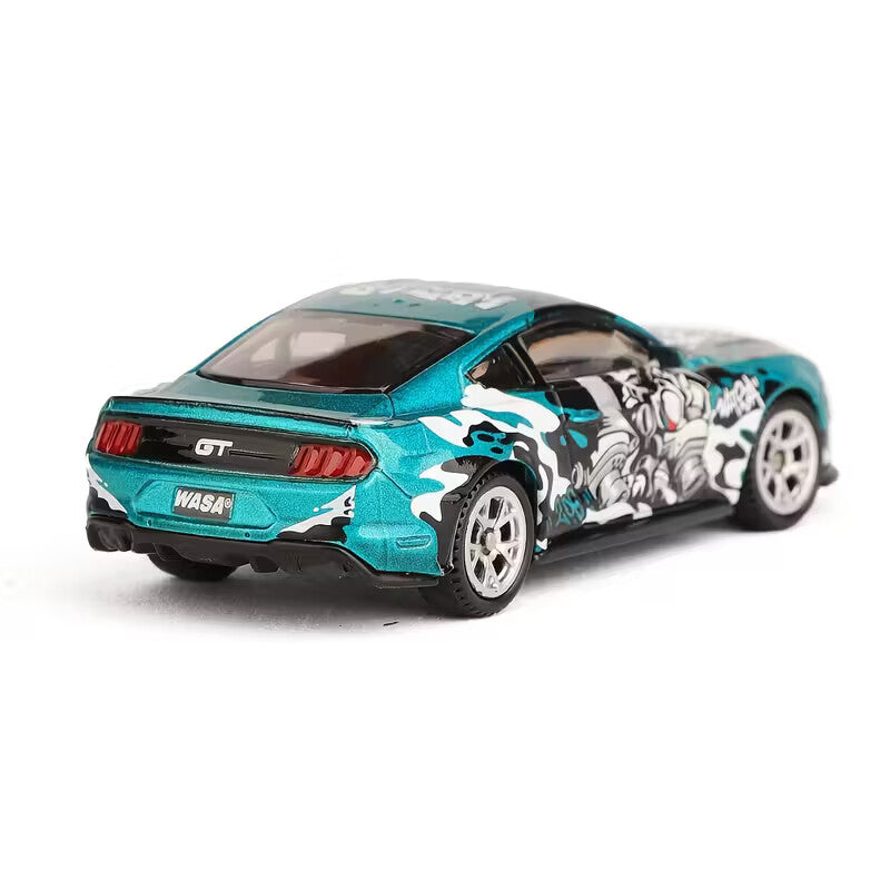 Ford Mustang 2018 GT WASA DieCast Metal Car of CCA Scale 1:64 (Premium Display Box) (Copy) KAAYU WORLD