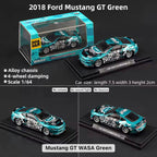 Ford Mustang 2018 GT WASA DieCast Metal Car of CCA Scale 1:64 (Premium Display Box) (Copy) KAAYU WORLD