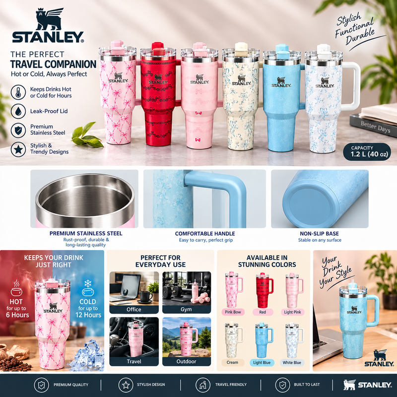 STANLEY Stainless Steel Tumbler LUXERY