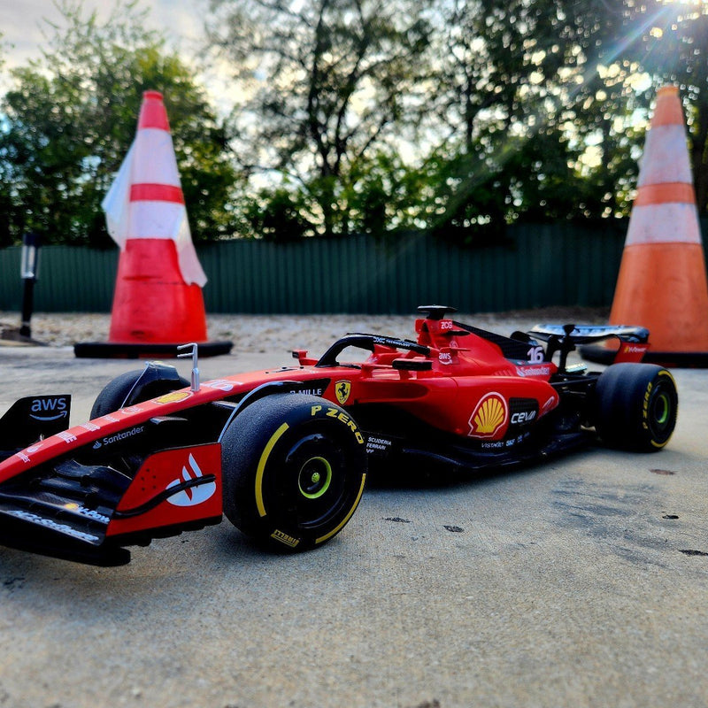 Ferrari SF23 F1 RC Car Charles LeClerc No.16 Scale 1:10 KAAYU WORLD