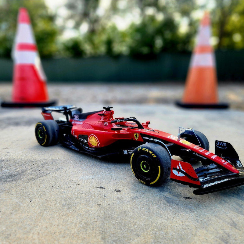 Ferrari SF23 F1 RC Car Charles LeClerc No.16 Scale 1:10 KAAYU WORLD