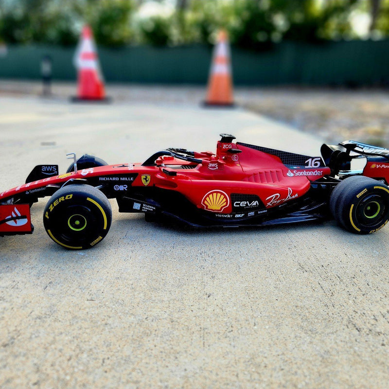 Ferrari SF23 F1 RC Car Charles LeClerc No.16 Scale 1:10 KAAYU WORLD