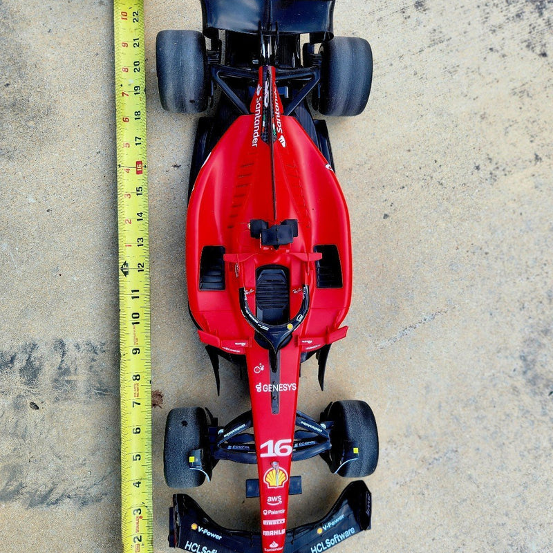 Ferrari SF23 F1 RC Car Charles LeClerc No.16 Scale 1:10 KAAYU WORLD