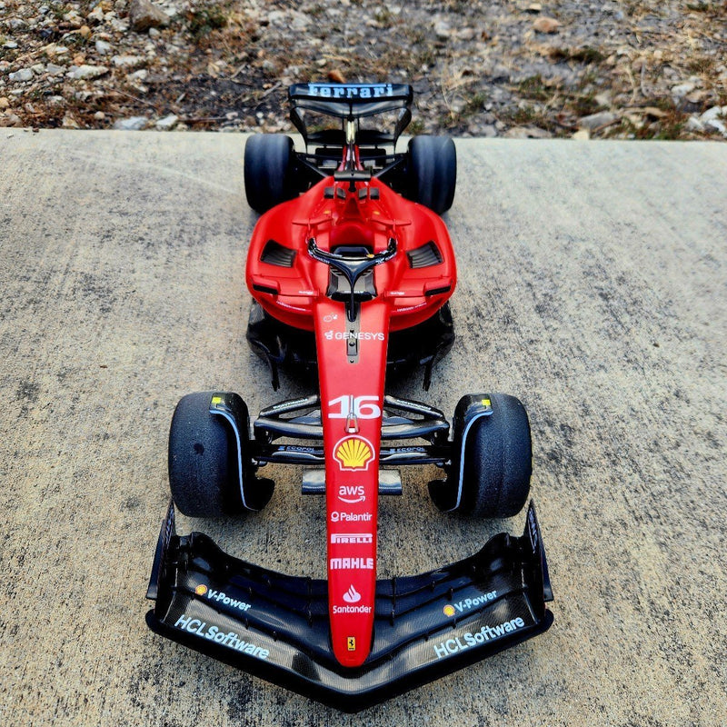 Ferrari SF23 F1 RC Car Charles LeClerc No.16 Scale 1:10 KAAYU WORLD