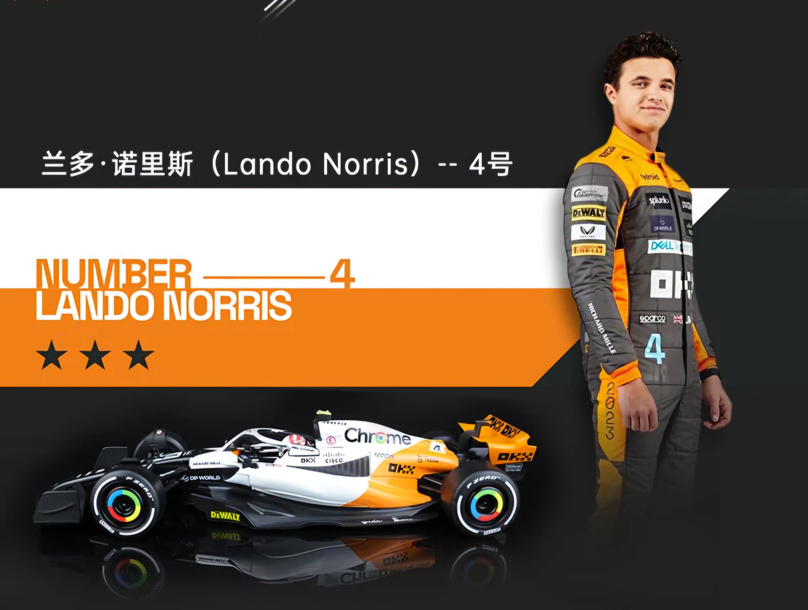 McLaren F1 Naco racing car SCALE 1:24 KAAYU WORLD