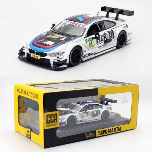 BMW M4 DTM DieCast Metal Car of CCA Scale 1:24