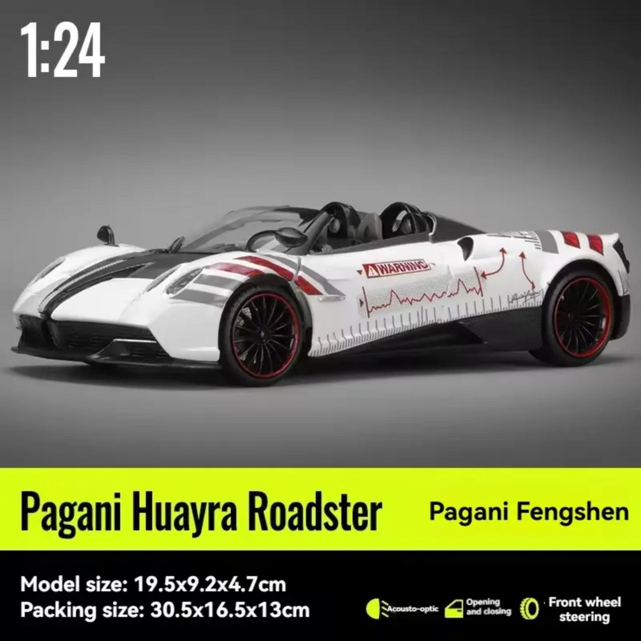 CCA 1:24 PAGANI HUAYRA ROADSTAR