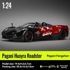 PAGANI HUAYRA ROADSTER DieCast Metal Car of CCA Scale 1:24