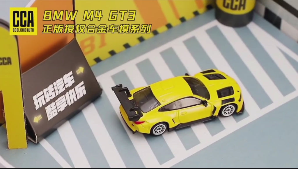 BMW M4 GT3 DieCast Metal Car of CCA Scale 1:64