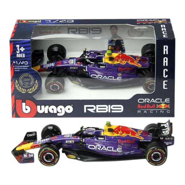 BBURAGO F1 Oracle Red Bull RB19 Model - 1:43
