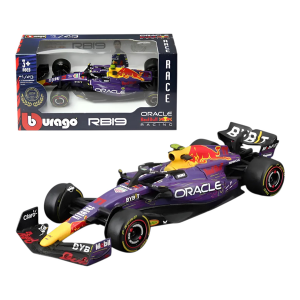 BBURAGO F1 Oracle Red Bull RB19 Model - 1:43