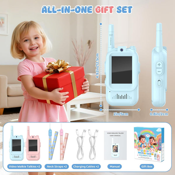 Kids' video walkie-talkies (2 Way)