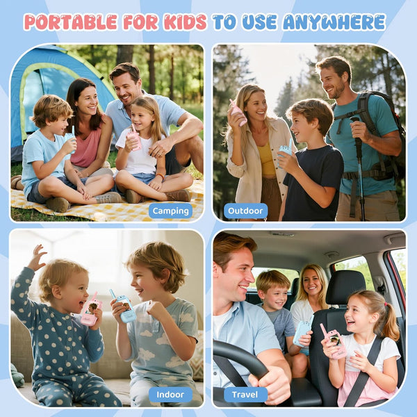 Kids' video walkie-talkies (2 Way)