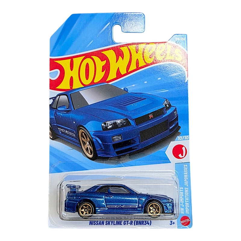 Hotwheels Imported NISSAN SKYLINE GTR BNR34