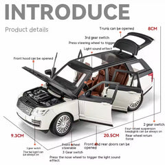 Land Rover Range Rover LIGHT&MUSIC Diecast Car Metal - Scale 1:24 My Store