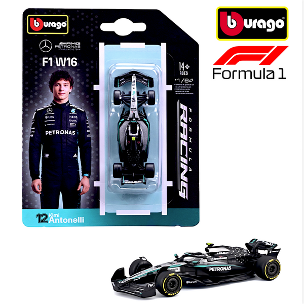 Bburago Mercedes-AMG F1 W16 Scale - 1:64 KAAYU WORLD