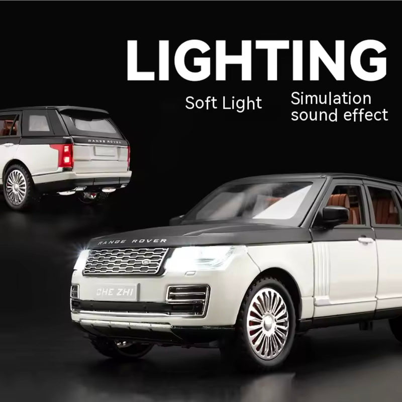 Land Rover Range Rover LIGHT&MUSIC Diecast Car Metal - Scale 1:24 My Store