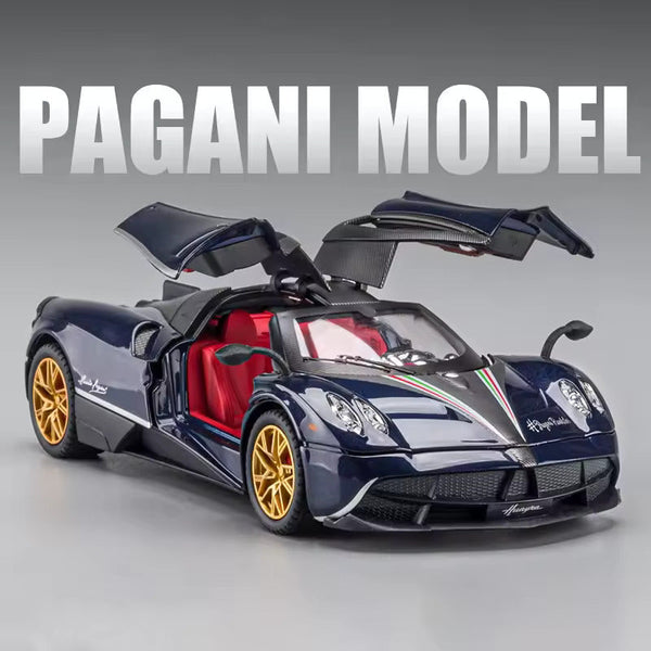 Pagani Huayra with SMOKE -LIGHT&MUSIC Diecast Car Metal - Scale 1:24 My Store