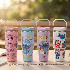Stitch Stainless Steel Tumbler for Kids, 900ml