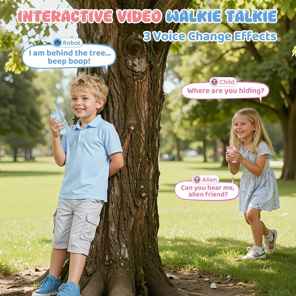 Kids' video walkie-talkies (2 Way)