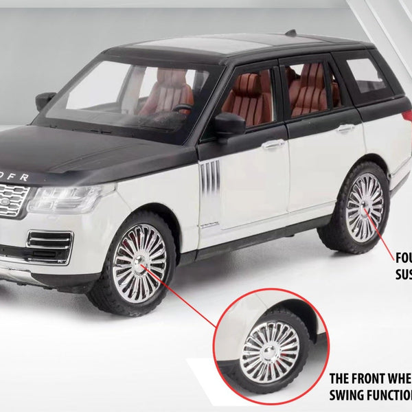Land Rover Range Rover LIGHT&MUSIC Diecast Car Metal - Scale 1:24 My Store
