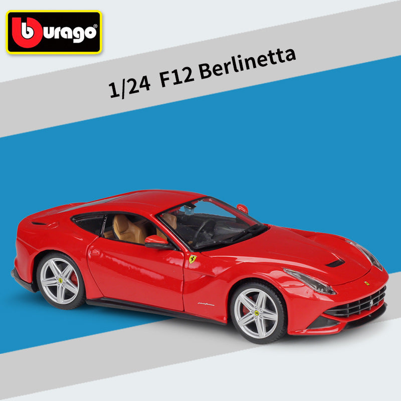 BBURAGO FERRARI F12 BERLINETTA SCALE - 1:24 – Kaayu World